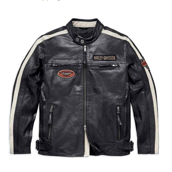 Men’s Harley Davison Command Leather Jacket